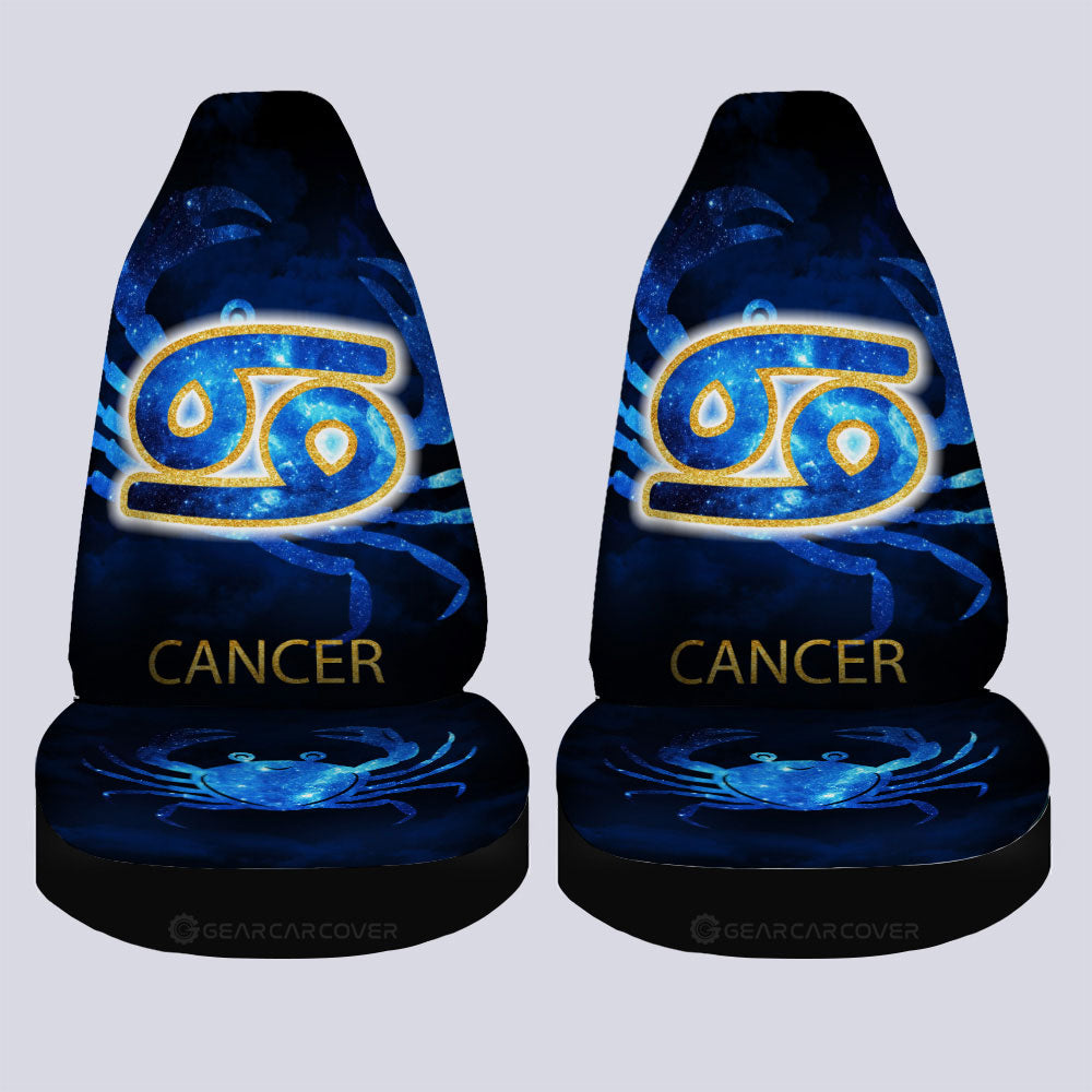Cancer Car Seat Covers Custom Zodiac Car Accessories