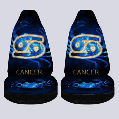 Cancer Car Seat Covers Custom Zodiac Car Accessories