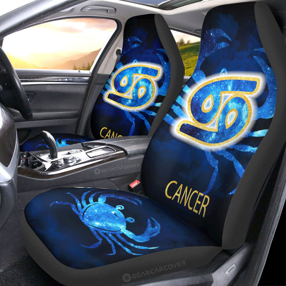 Cancer Car Seat Covers Custom Zodiac Car Accessories