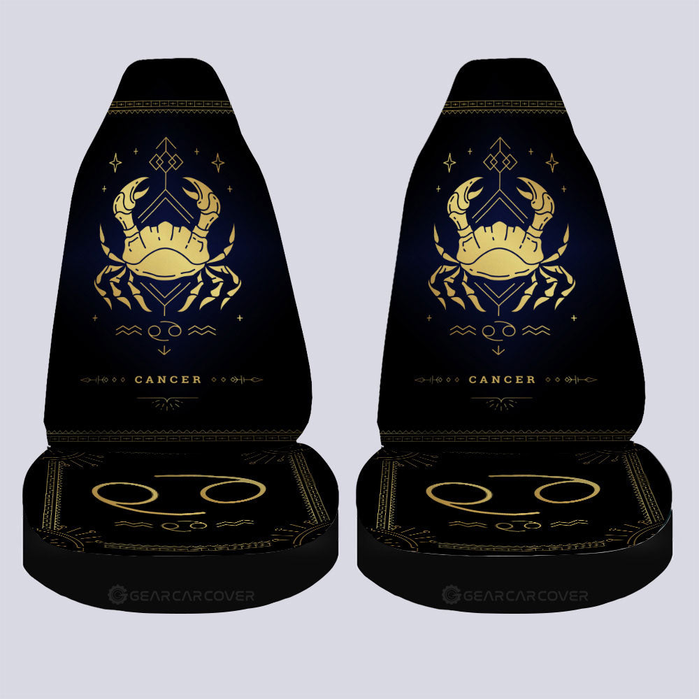 Cancer Car Seat Covers Custom Zodiac Car Accessories