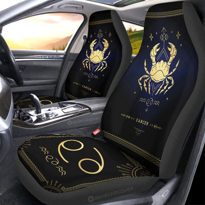 Cancer Car Seat Covers Custom Zodiac Car Accessories