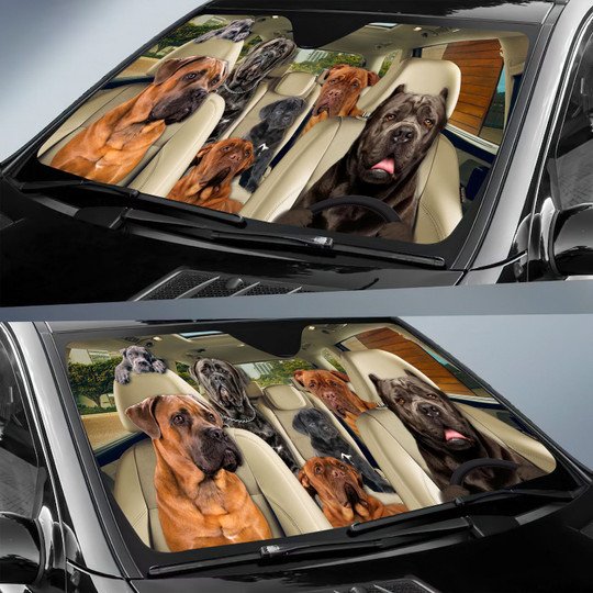 Cane Corso All Over Printed 3D Sun Shade