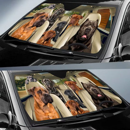Cane Corso All Over Printed 3D Sun Shade