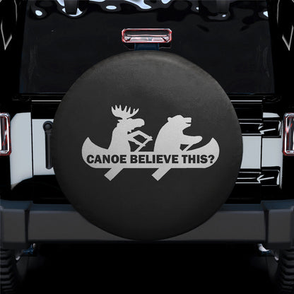 Canoe Believe This Spare Tire Cover