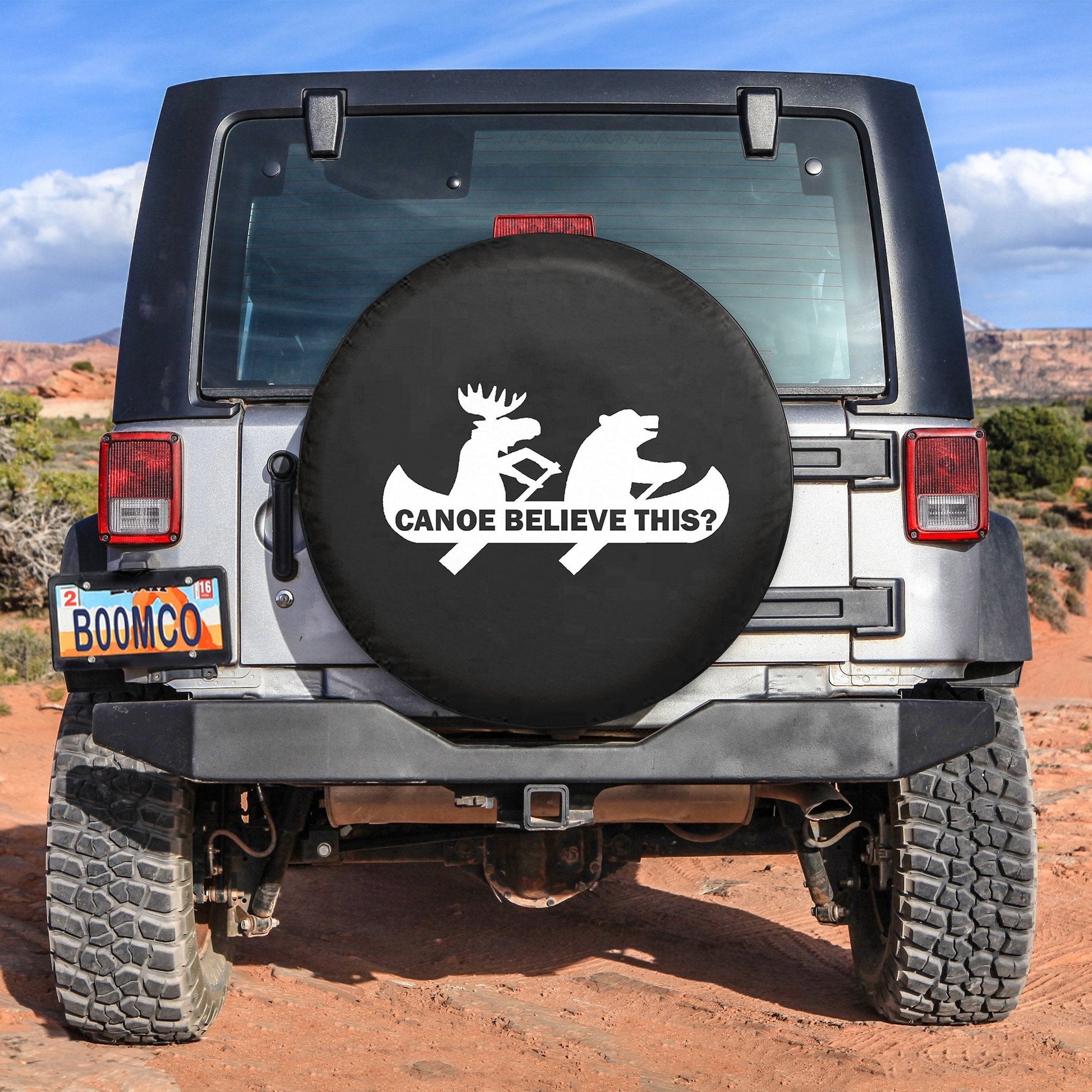 Canoe Believe This Spare Tire Cover