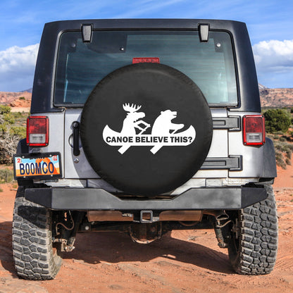 Canoe Believe This Spare Tire Cover