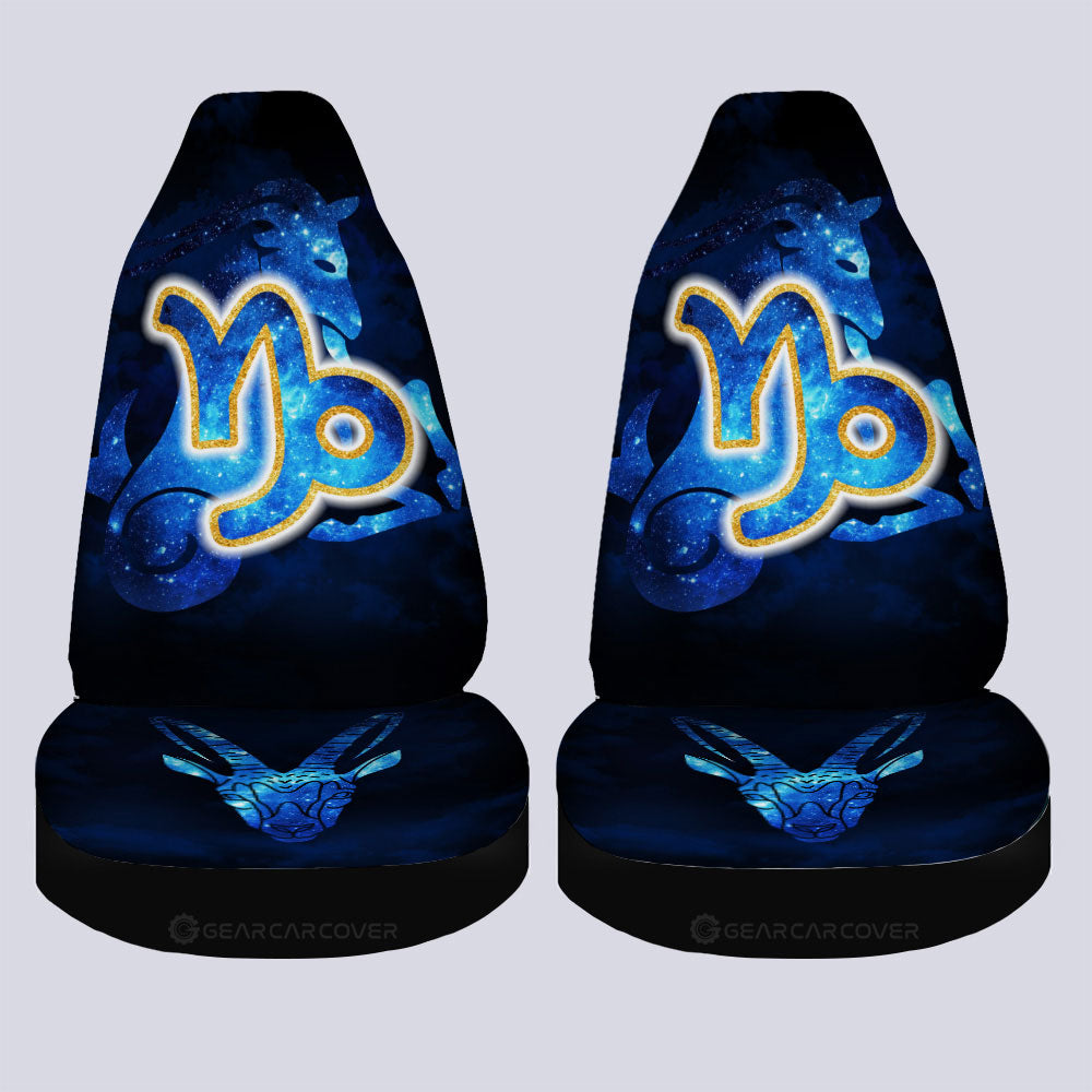 Capricorn Car Seat Covers Custom Name Zodiac Car Accessories
