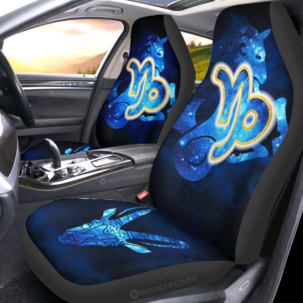 Capricorn Car Seat Covers Custom Name Zodiac Car Accessories