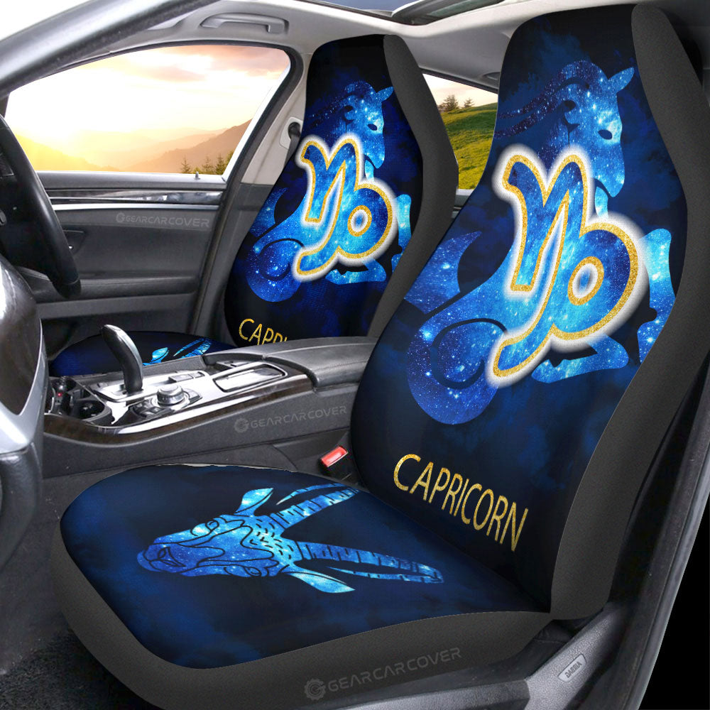 Capricorn Car Seat Covers Custom Zodiac Car Accessories