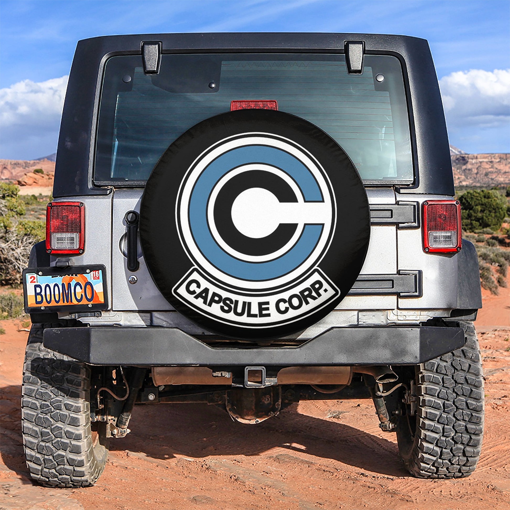Capsule Corporation Car Spare Tire