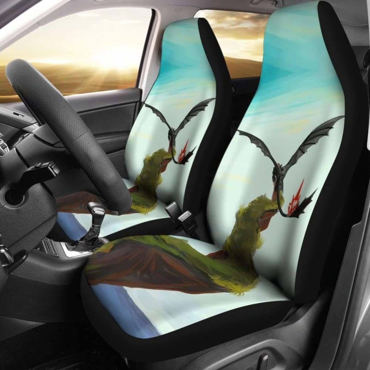 Car Seat Cover How To Train Your Dragon 094128 Universal Fit