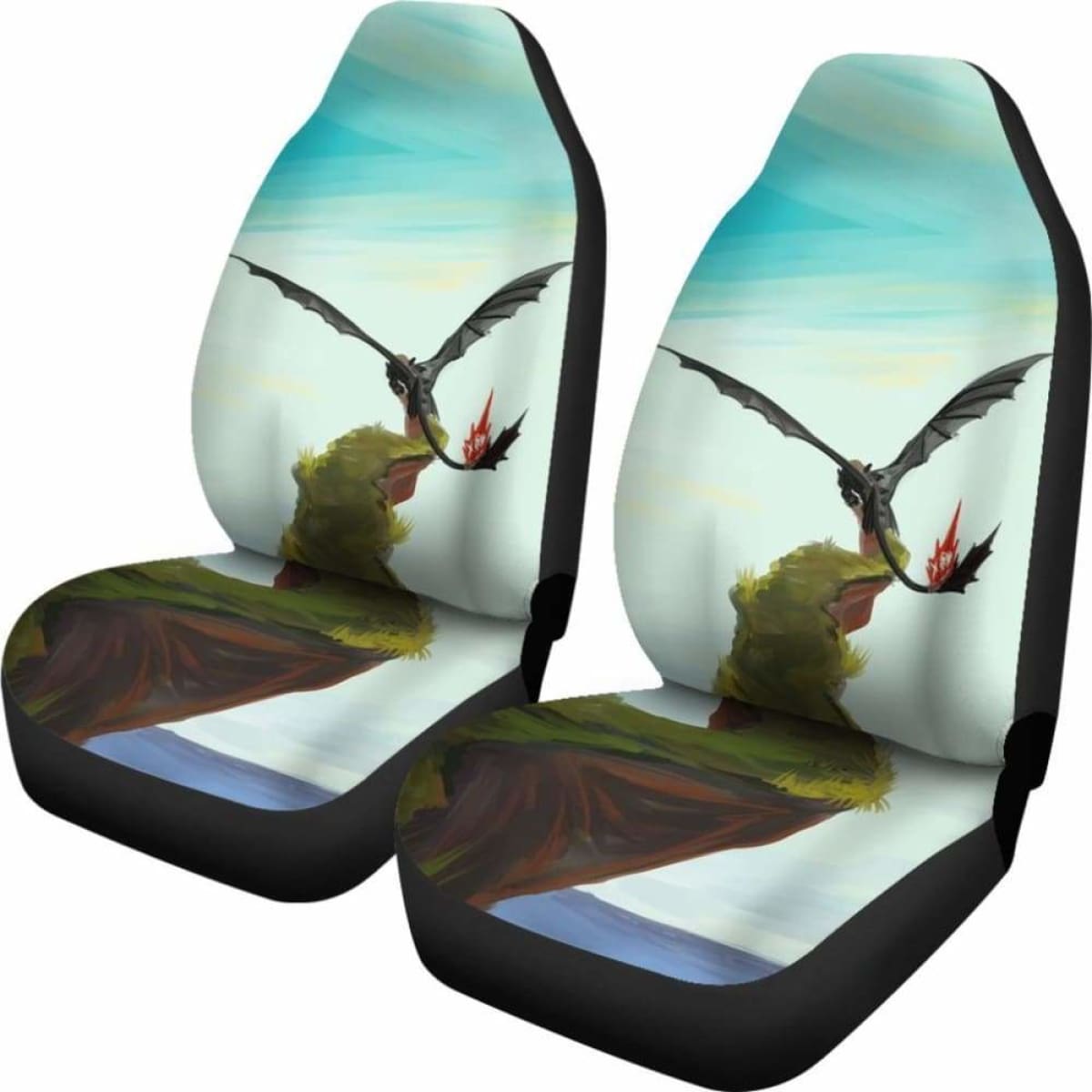 Car Seat Cover How To Train Your Dragon 094128 Universal Fit