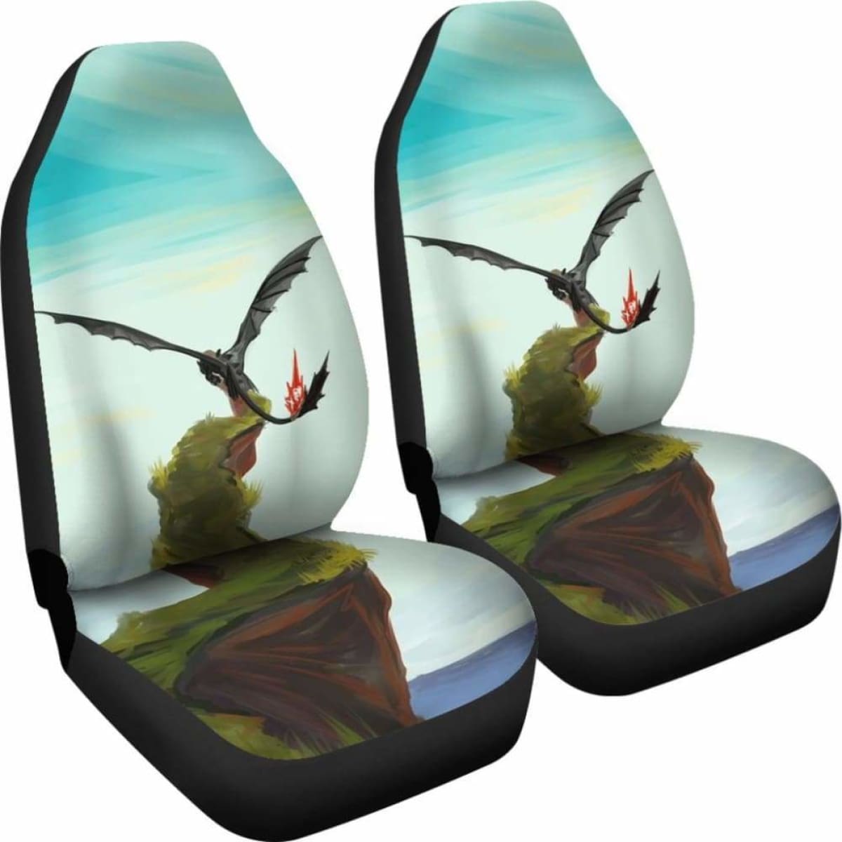 Car Seat Cover How To Train Your Dragon 094128 Universal Fit