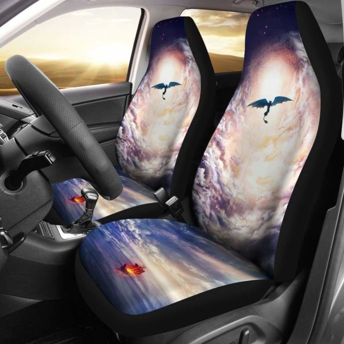 Car Seat Cover How To Train Your Dragon 094128 Universal Fit