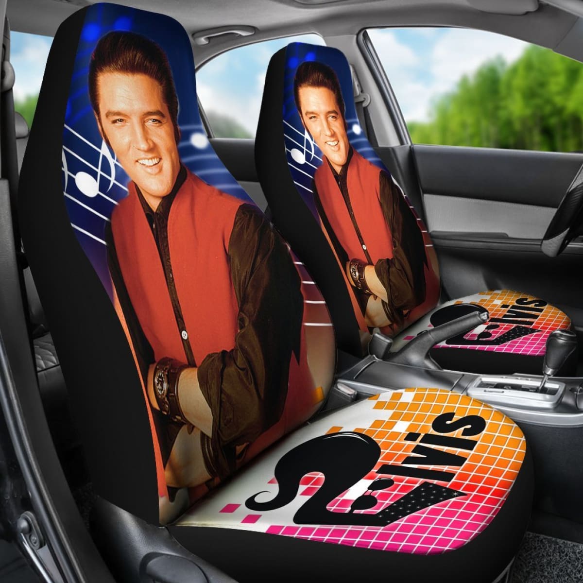 Car Seat Covers - Elvis Presley Universal Fit 195417