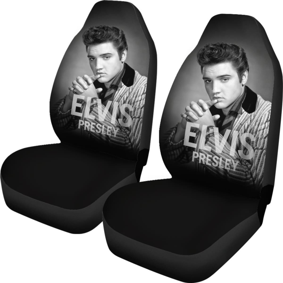 2Pcs Car Seat Covers - Elvis Universal Fit 195417