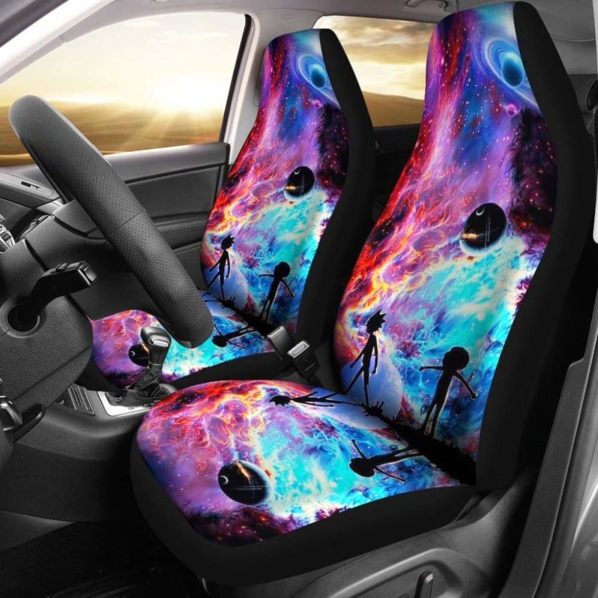 Car Seat Covers Rick And Morty 094128 Universal Fit