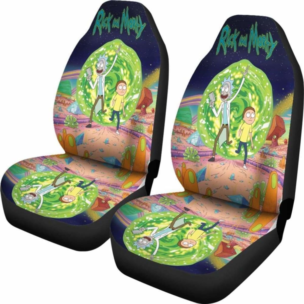 Car Seat Covers Rick And Morty 094128 Universal Fit