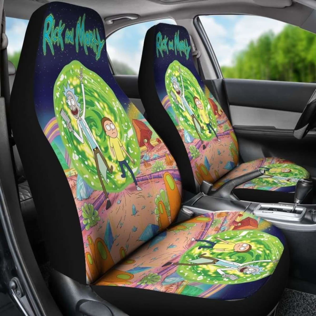 Car Seat Covers Rick And Morty 094128 Universal Fit