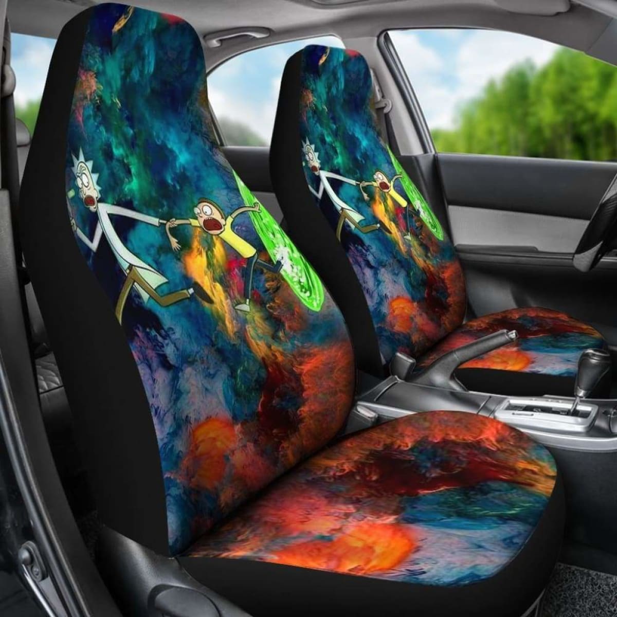 Car Seat Covers Rick And Morty 094128 Universal Fit