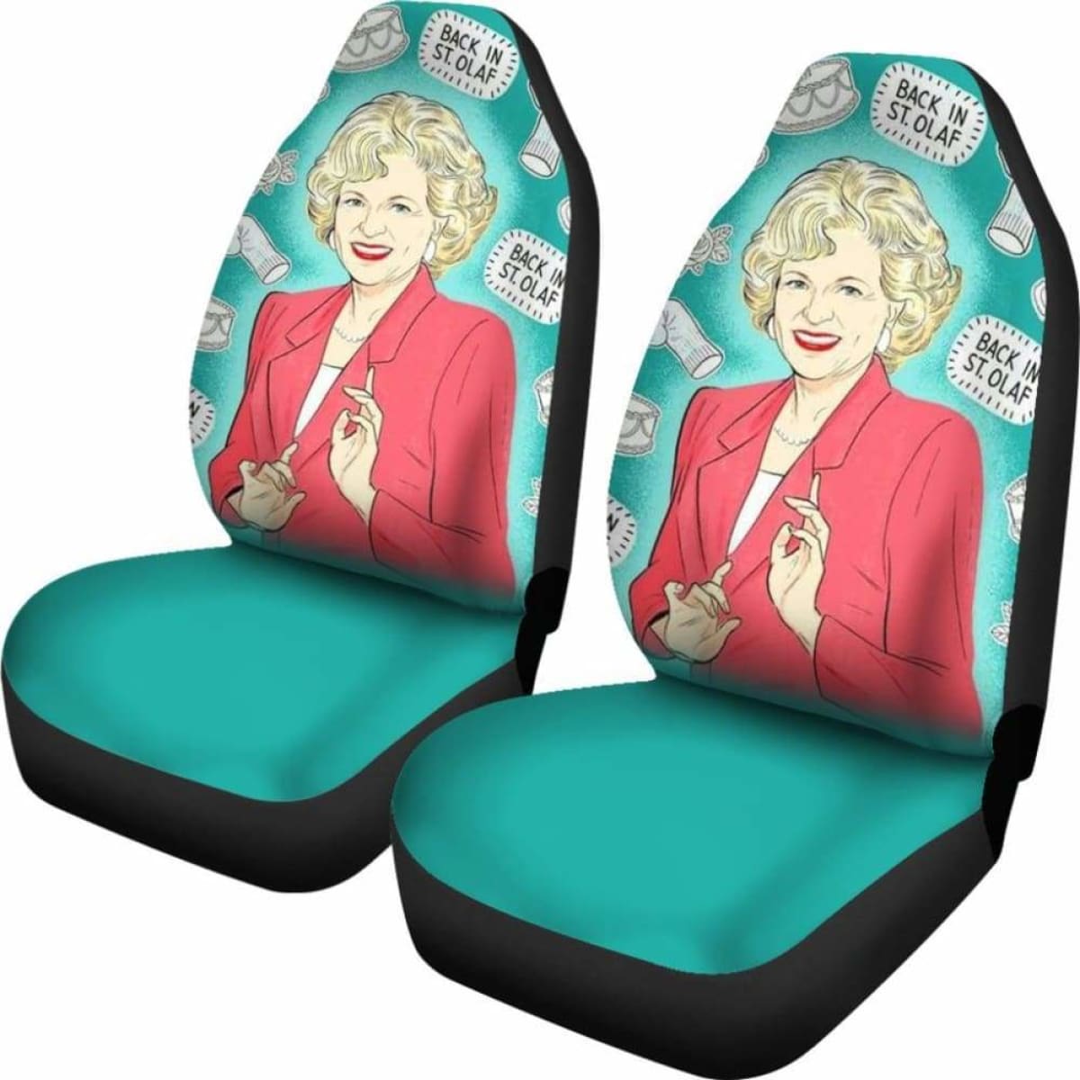 Car Seat Covers The Golden Girls 094128 Universal Fit