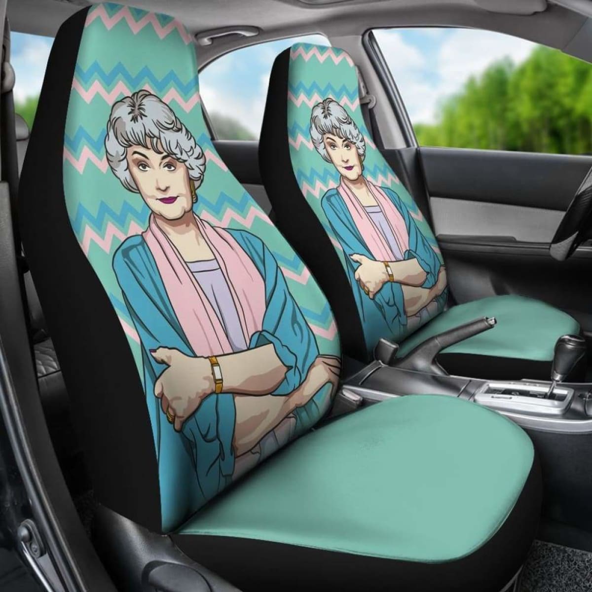 Car Seat Covers The Golden Girls 094128 Universal Fit