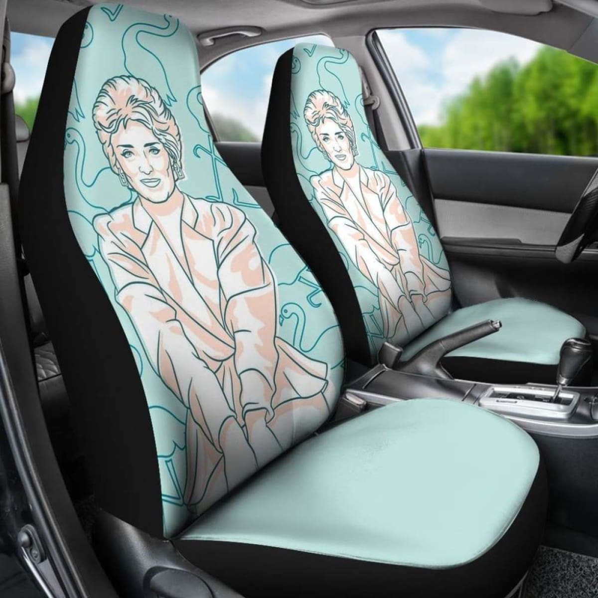 Car Seat Covers The Golden Girls 094128 Universal Fit