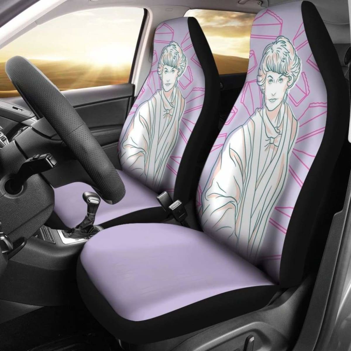 Car Seat Covers The Golden Girls 094128 Universal Fit