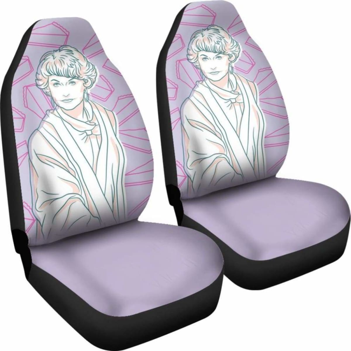 Car Seat Covers The Golden Girls 094128 Universal Fit