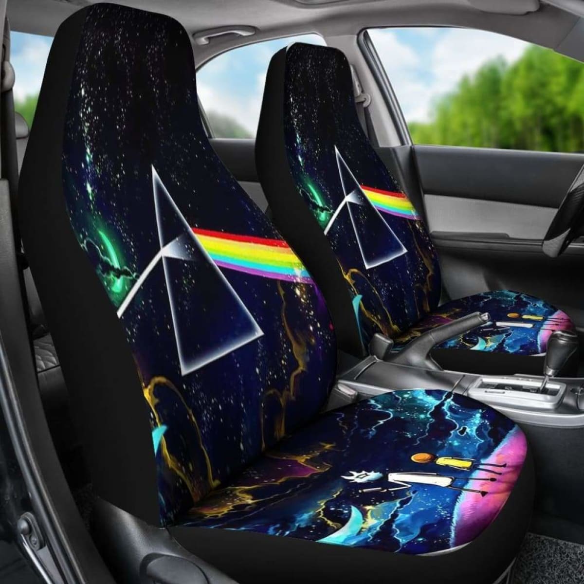 Car Seat Covers rick and morty 094128 Universal Fit