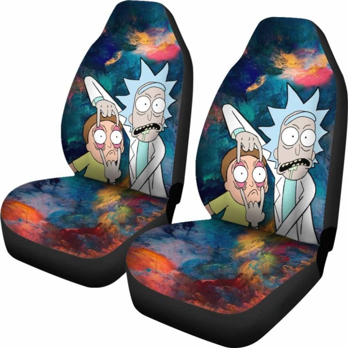 Car Seat Covers rick and morty 094128 Universal Fit