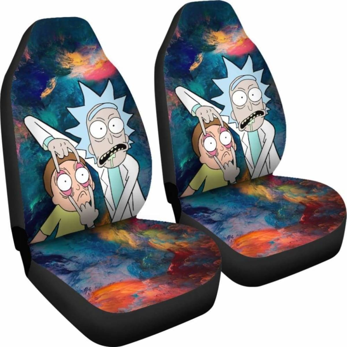 Car Seat Covers rick and morty 094128 Universal Fit