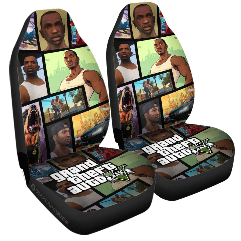 Carl Johnson Car Seat Covers Custom Car Accessories