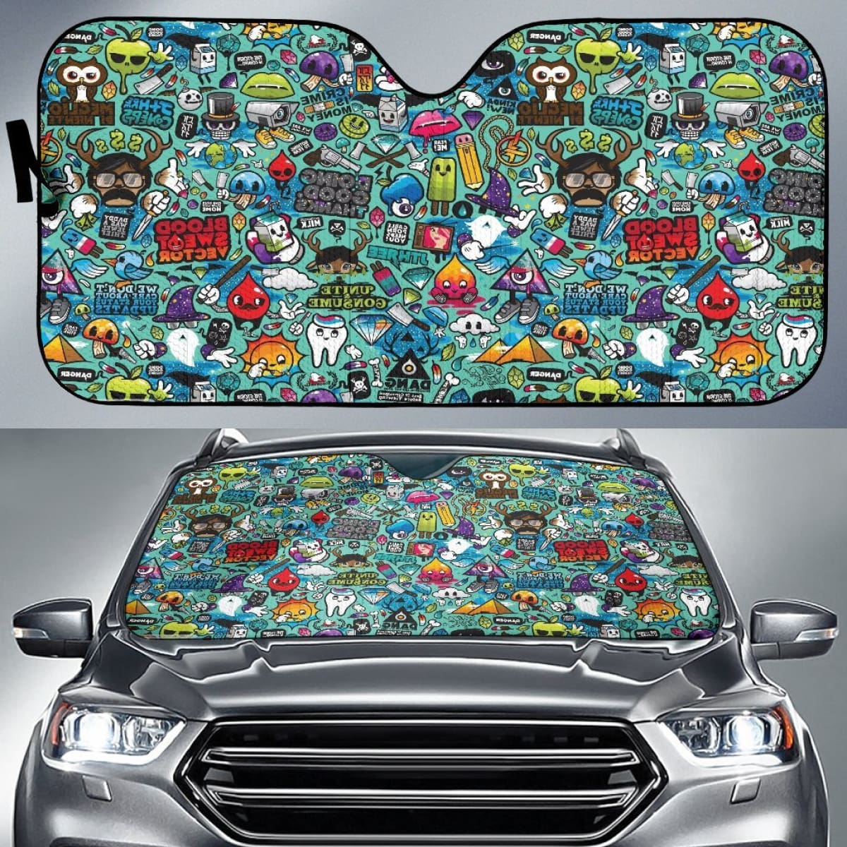 Cartoon Animation Sun Shade amazing best gift ideas 2020 Universal Fit 174503