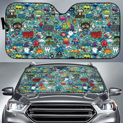 Cartoon Animation Sun Shade amazing best gift ideas 2020 Universal Fit 174503