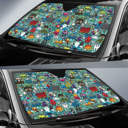 Cartoon Animation Sun Shade amazing best gift ideas 2020 Universal Fit 174503