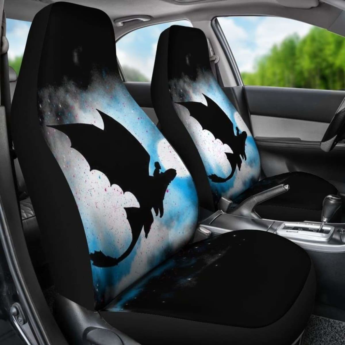 Cartoon How To Train Your Dragon Car Seat Covers Universal Fit 051012