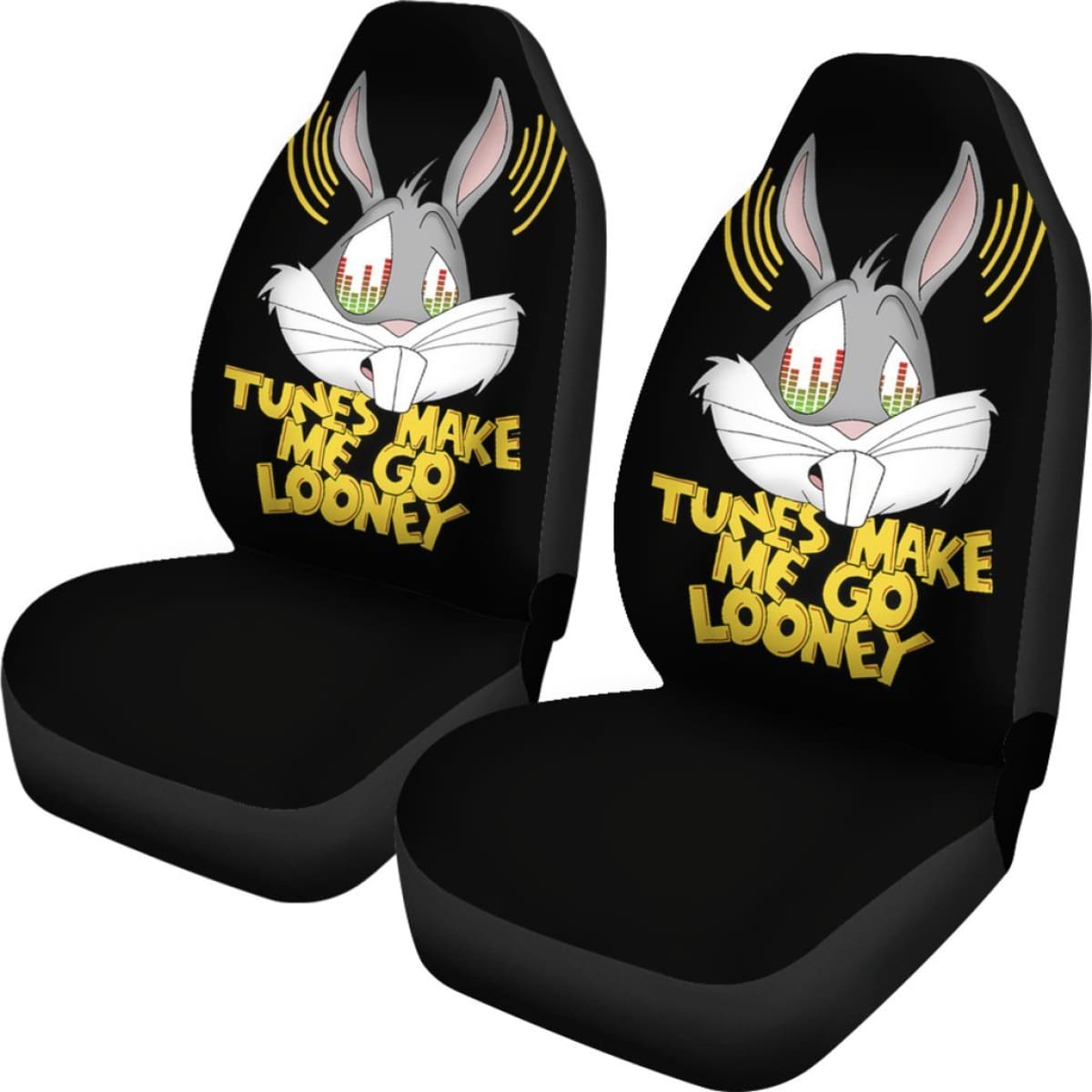 Cartoon Looney Tunes Bugs Bunny Car Seat Covers H200215 Universal Fit 225311