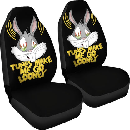 Cartoon Looney Tunes Bugs Bunny Car Seat Covers H200215 Universal Fit 225311