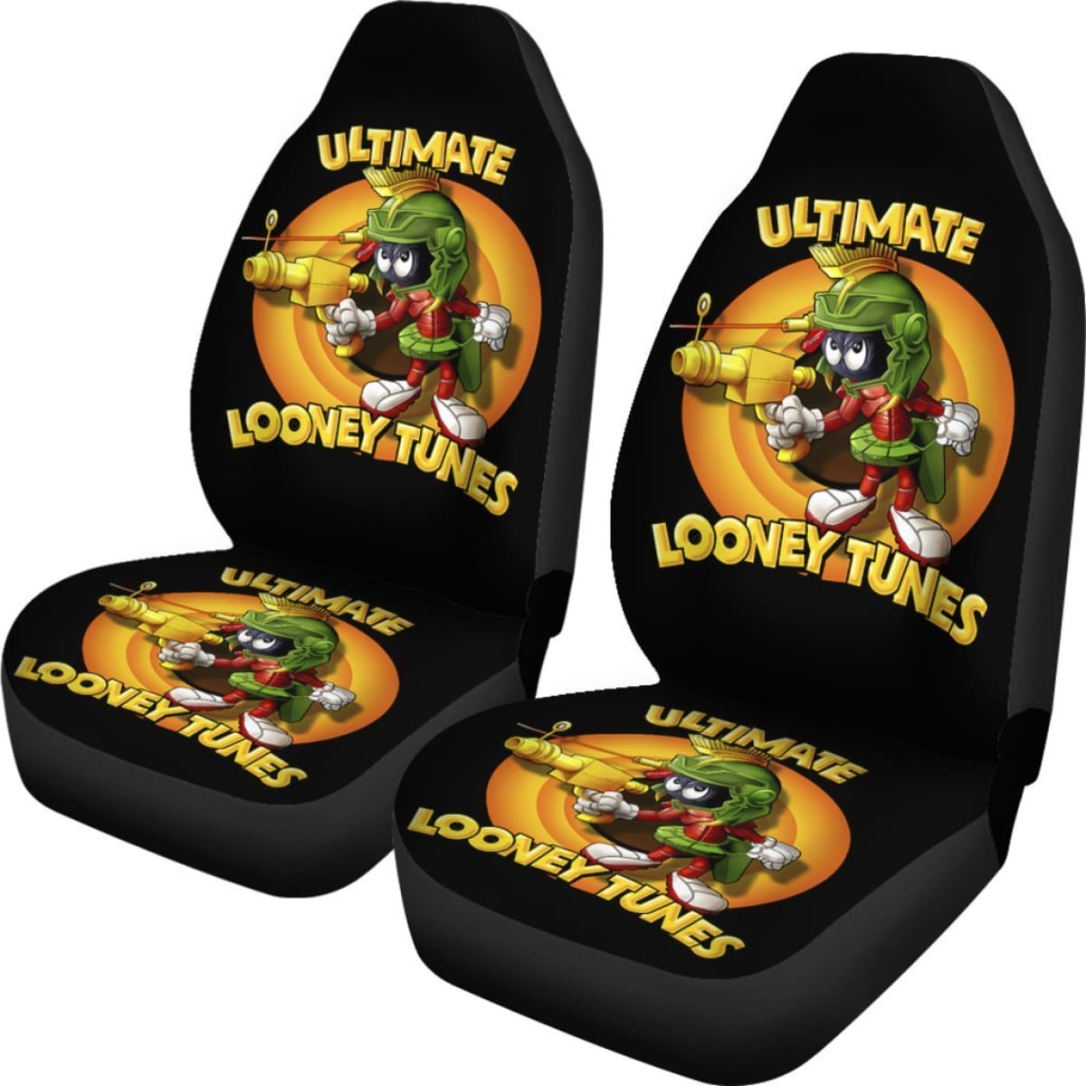 Cartoon Looney Tunes Martian Car Seat Covers H200215 Universal Fit 225311