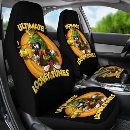 Cartoon Looney Tunes Martian Car Seat Covers H200215 Universal Fit 225311