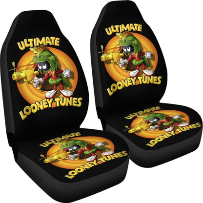 Cartoon Looney Tunes Martian Car Seat Covers H200215 Universal Fit 225311