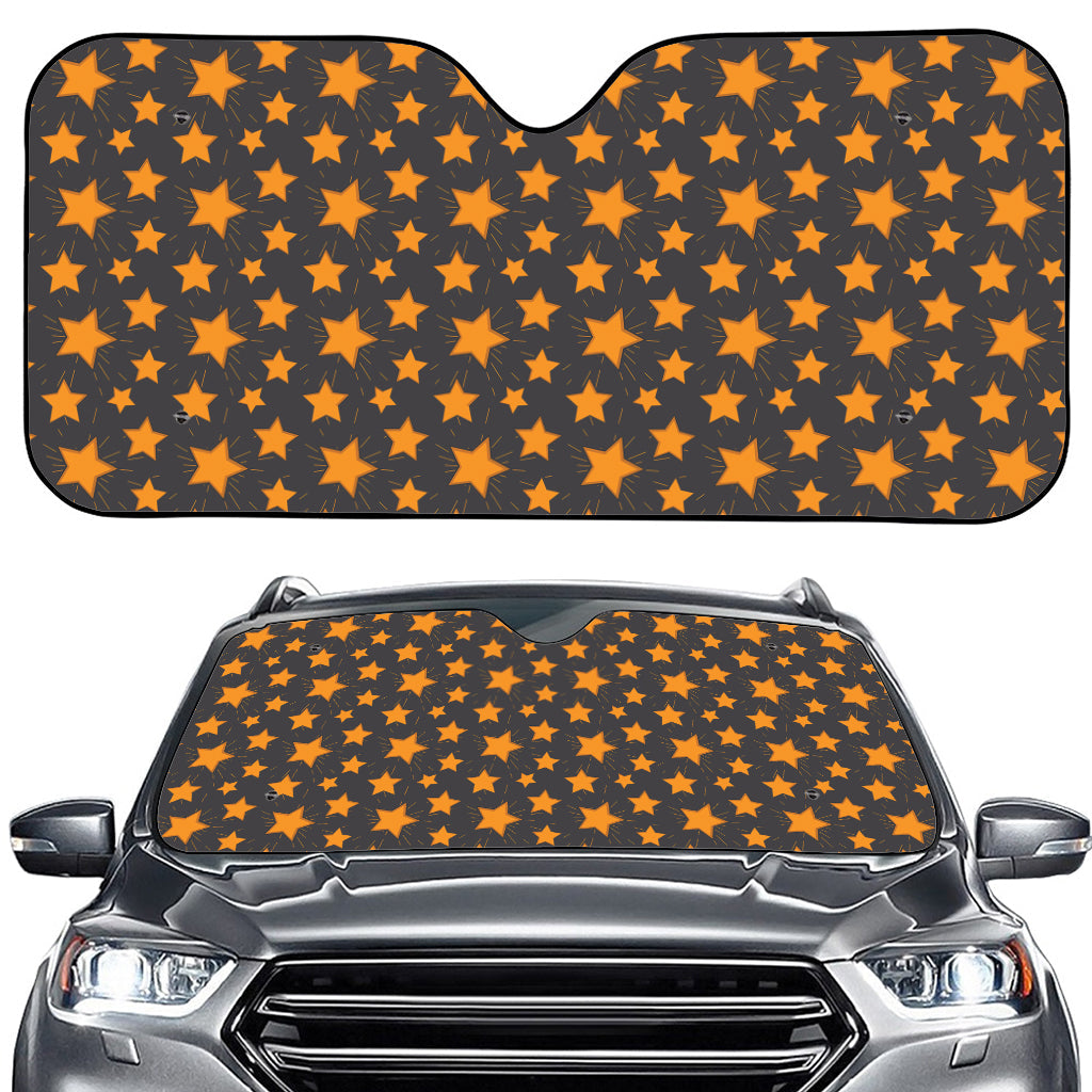 Cartoon Star Pattern Print Car Windshield Sun Shade