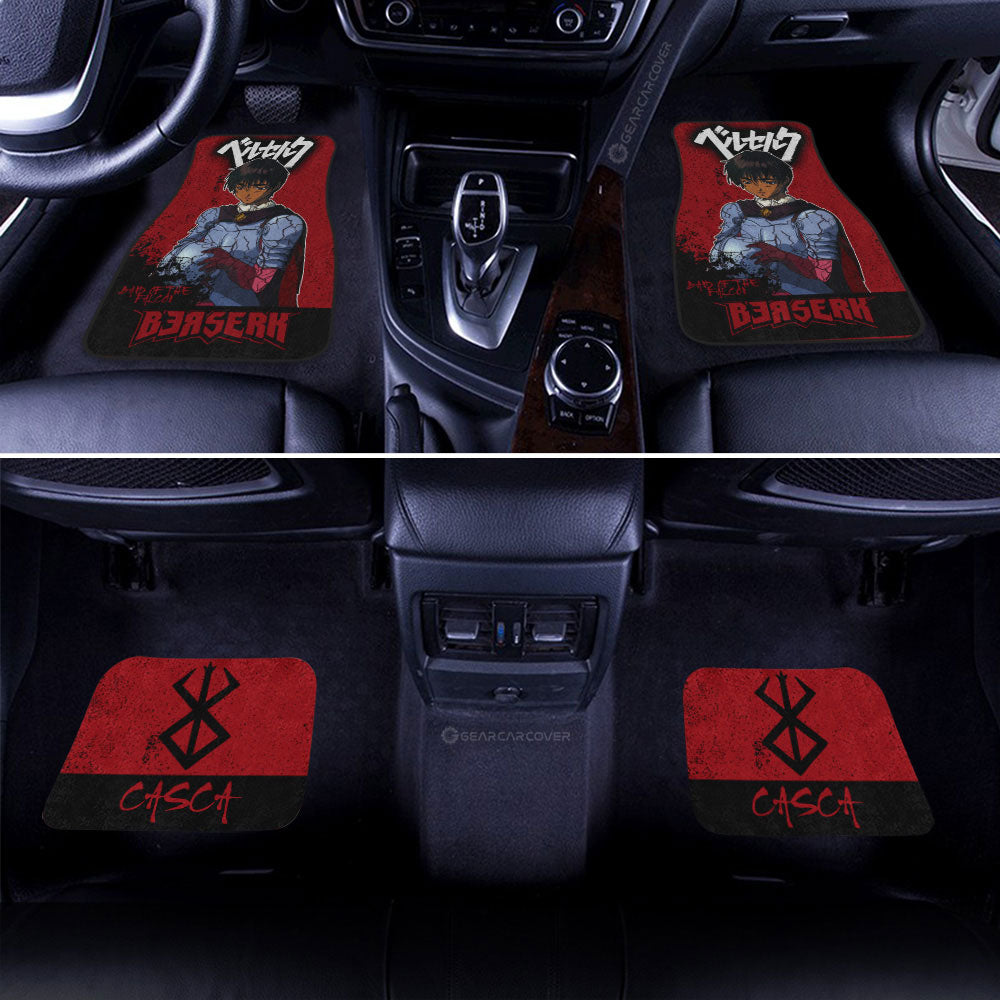 Casca Car Floor Mats Custom Berserk Anime Car Accessories