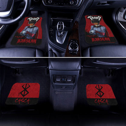 Casca Car Floor Mats Custom Berserk Anime Car Accessories