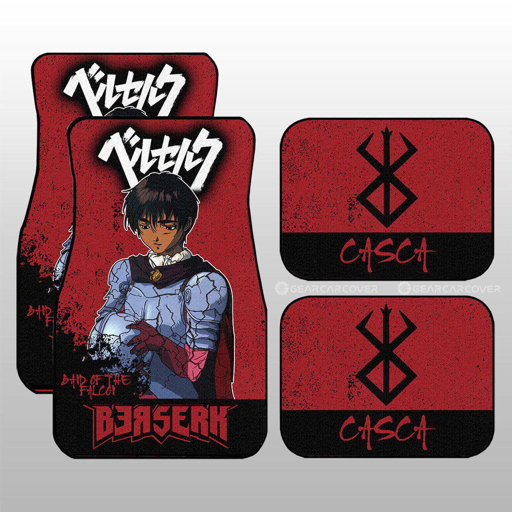 Casca Car Floor Mats Custom Berserk Anime Car Accessories