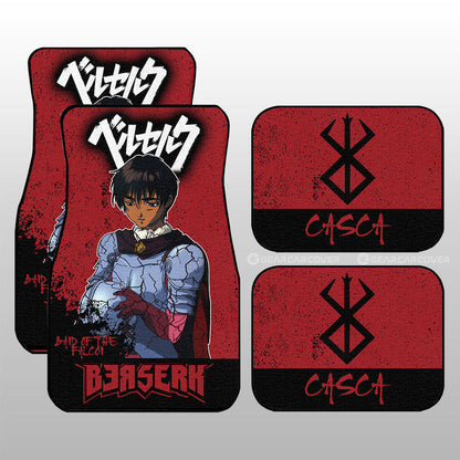 Casca Car Floor Mats Custom Berserk Anime Car Accessories