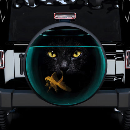 Cat Fish Car Spare Tire Cover