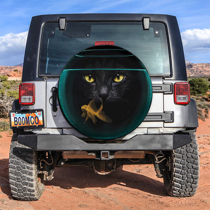 Cat Fish Car Spare Tire Cover