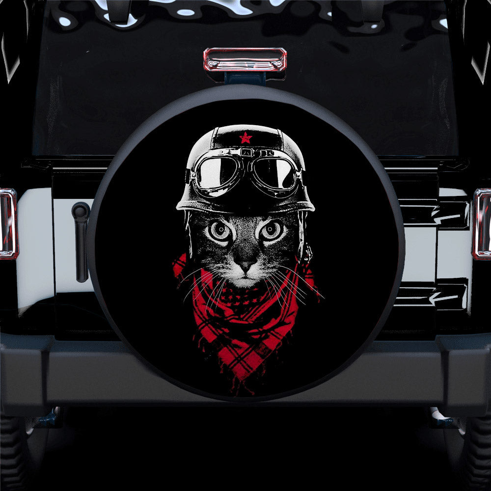 Cat Pilot Car Spare Tire Cover